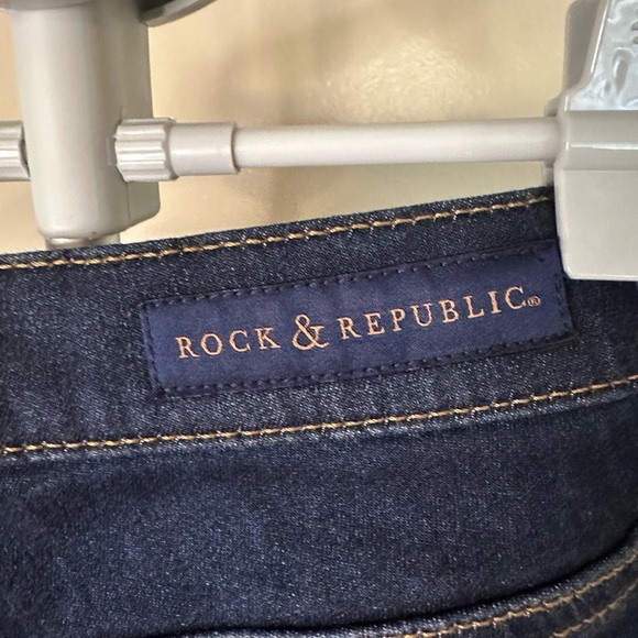 Rock & Republic Blue Skinny Jeans Premium Fit - Picture 6 of 6
